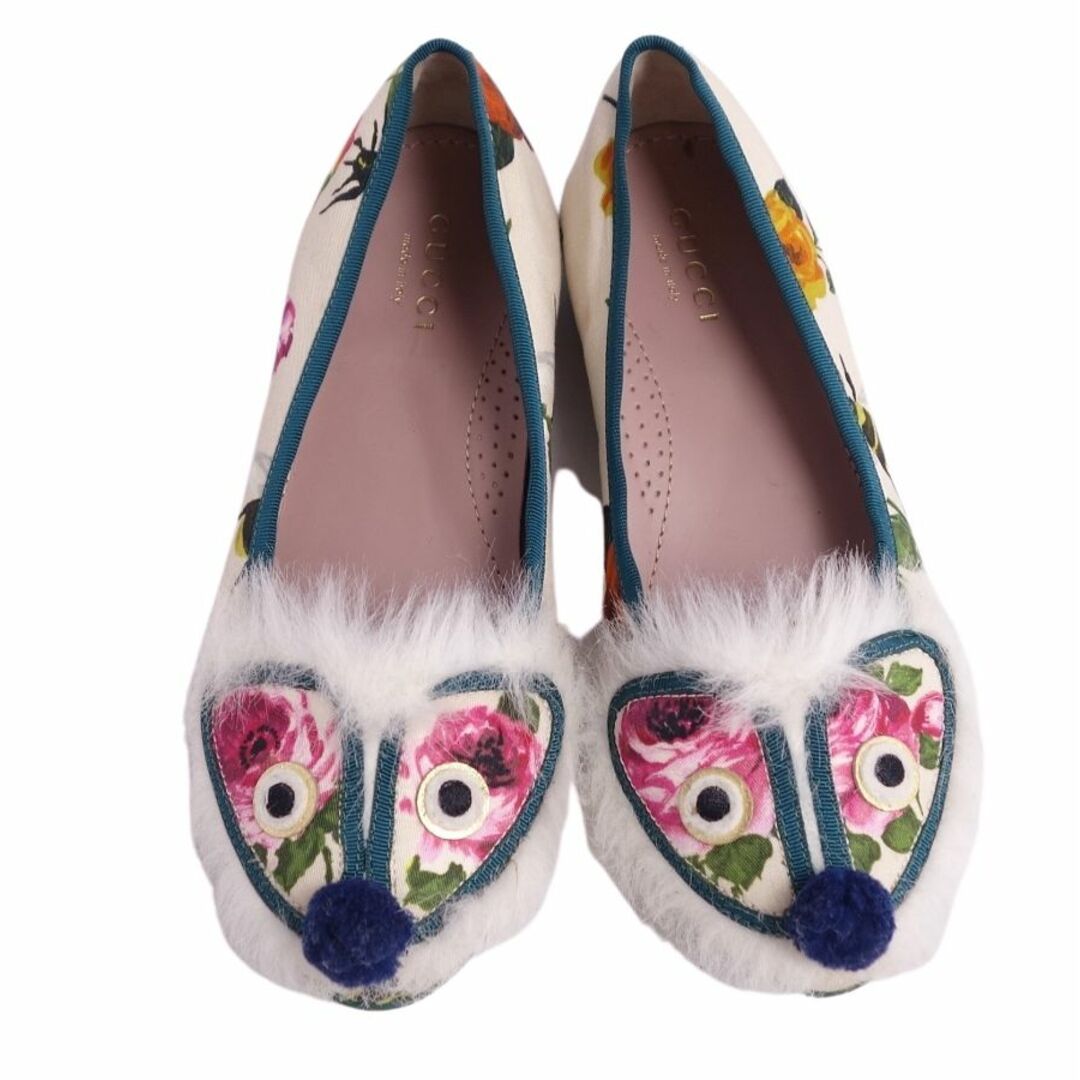 GUCCI - グッチ GUCCI パンプス チャイナシューズ 花柄 総柄 GUCCI - グッチ GUCCI パンプス チャイナシューズ 花柄 総柄
