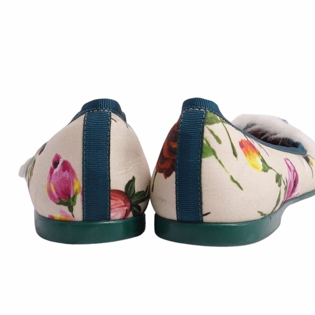 GUCCI - グッチ GUCCI パンプス チャイナシューズ 花柄 総柄 GUCCI - グッチ GUCCI パンプス チャイナシューズ 花柄 総柄