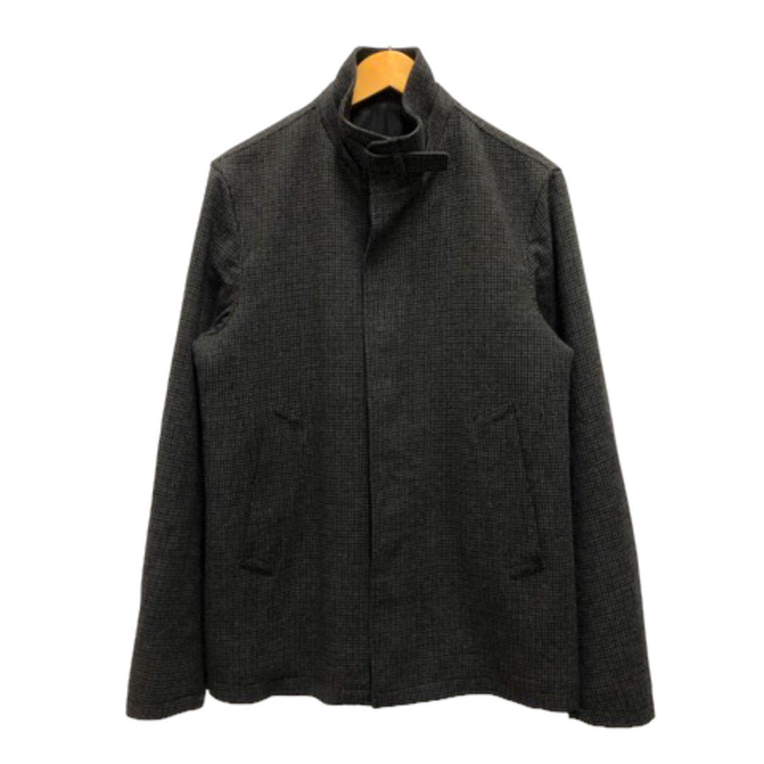 HERNO(ヘルノ)のヘルノ コート ジャケット ウール混 チェック柄 長袖 44 チャコールグレー メンズのジャケット/アウター(その他)の商品写真