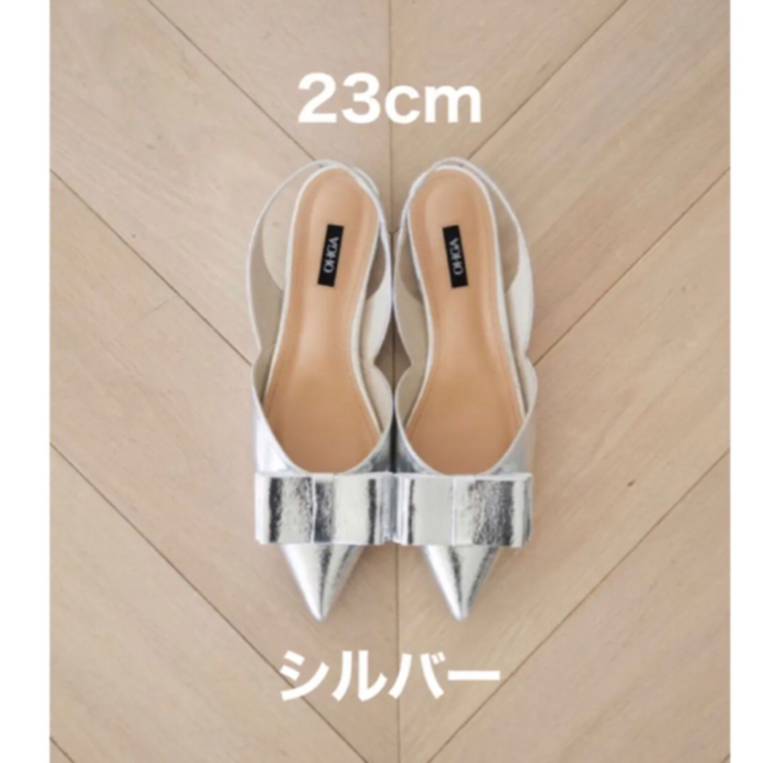 想像を超えての 【専用】OHGA ビッグリボンパンプス シルバー 靴 想像を超えての 【専用】OHGA ビッグリボンパンプス シルバー 靴