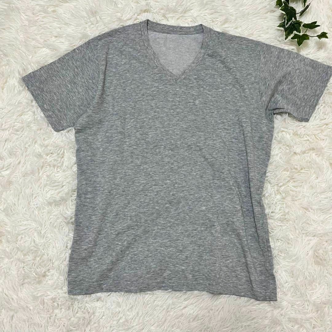 UNIQLO(ユニクロ)のUNIQLO ユニクロ ドライカラーVネックT 【M】 メンズのトップス(Tシャツ/カットソー(半袖/袖なし))の商品写真