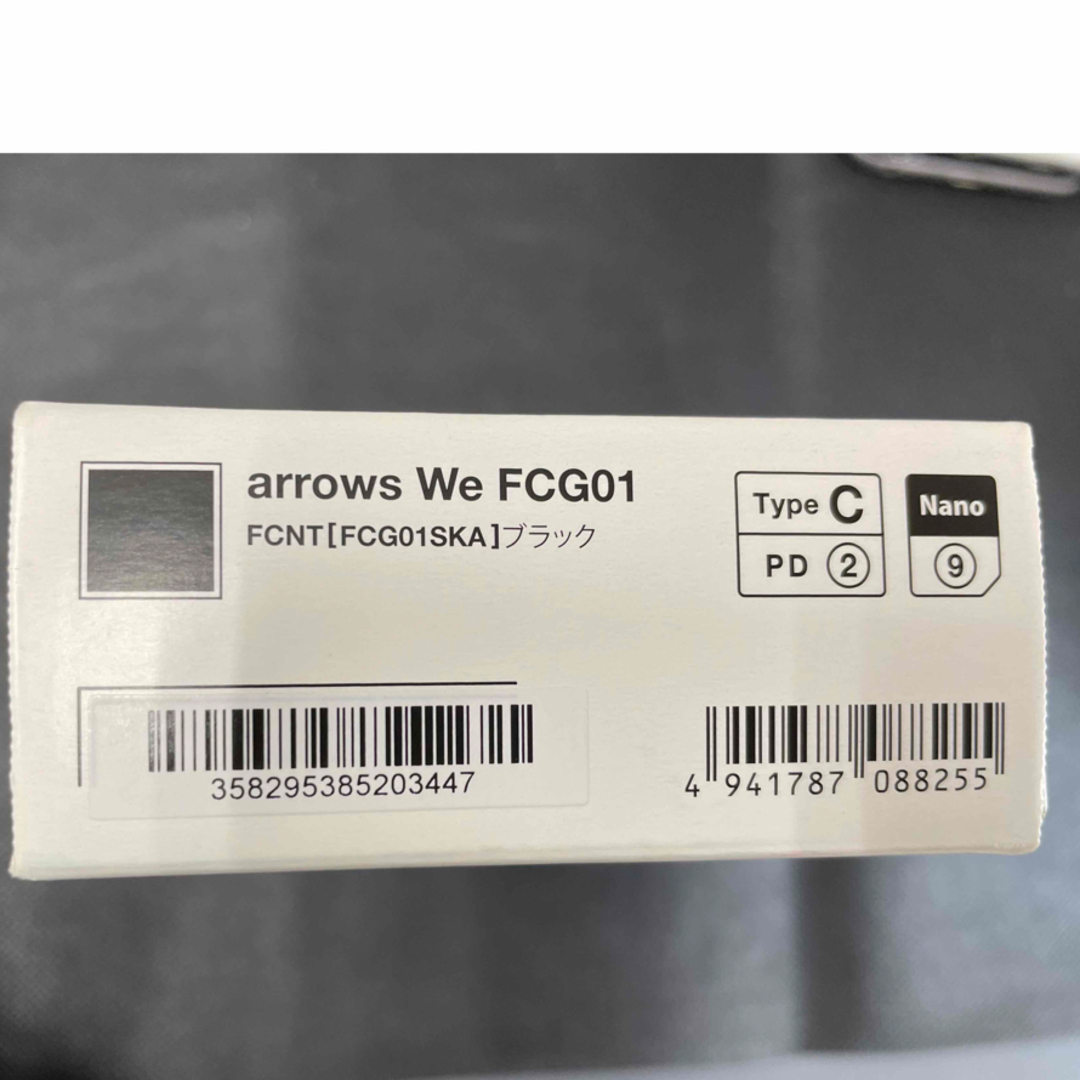 【新品】arrows We FCG01 ブラック 3