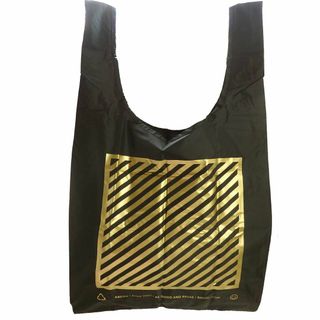 バグゥ(BAGGU)の新品未使用BAGGUエコバックStandard　BK/GOLD(エコバッグ)