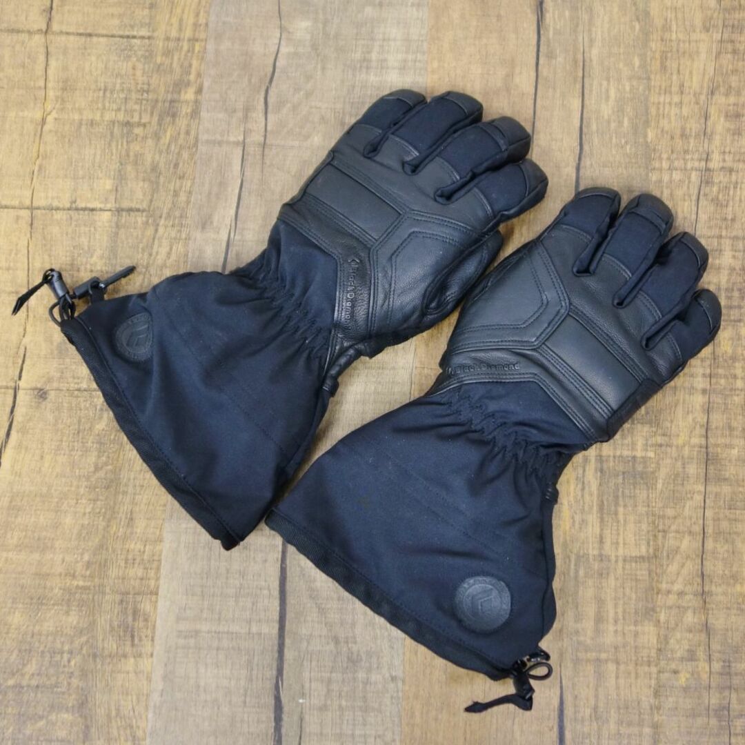 美品 ブラックダイヤモンド Black Diamond ガイド メンズ M BD75054 グローブ GORE-TEX プリマロフト 手袋 バックカントリー アウトドア