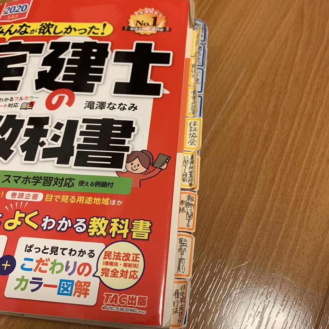 TAC出版(タックシュッパン)の[値下げしました]宅建士参考書 TAC 2冊セット エンタメ/ホビーの本(資格/検定)の商品写真