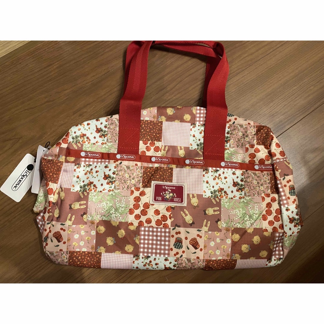 LeSportsac(レスポートサック)の[新品] レスポートサック　ピンクハウス　パッチワーク　ボストンバック レディースのバッグ(ボストンバッグ)の商品写真