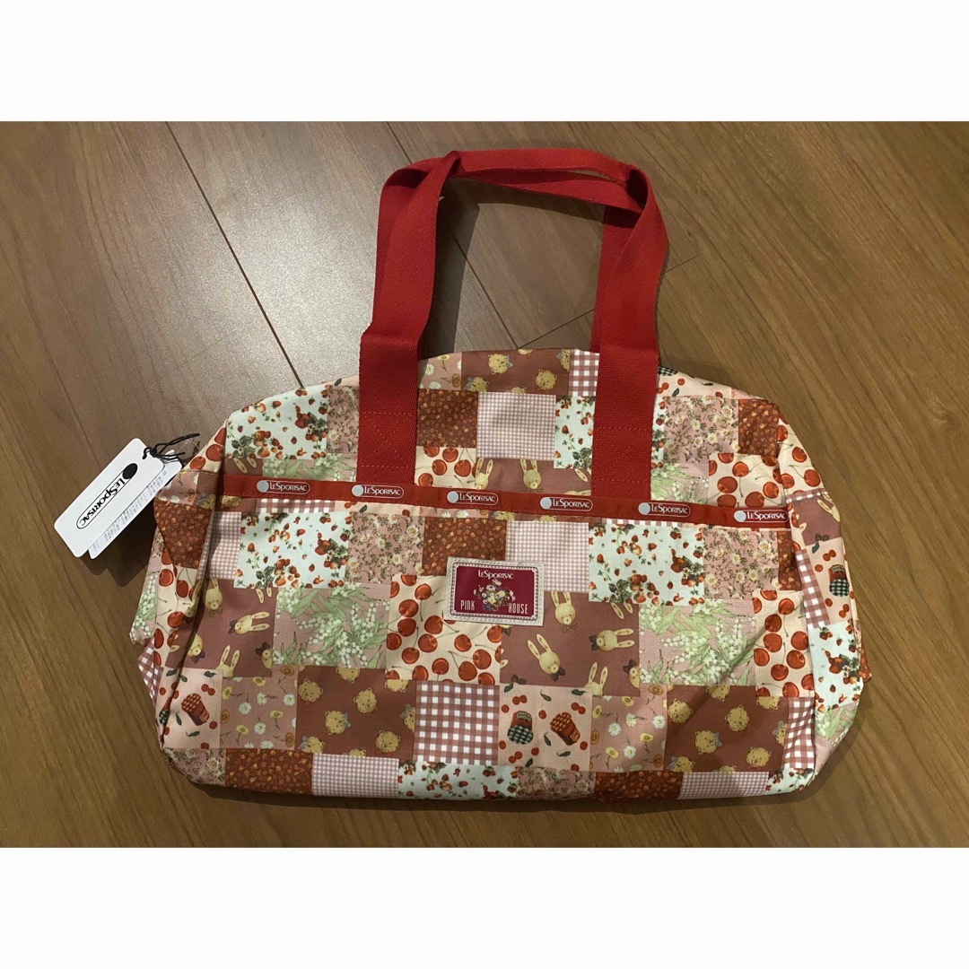 LeSportsac(レスポートサック)の[新品] レスポートサック　ピンクハウス　パッチワーク　ボストンバック レディースのバッグ(ボストンバッグ)の商品写真