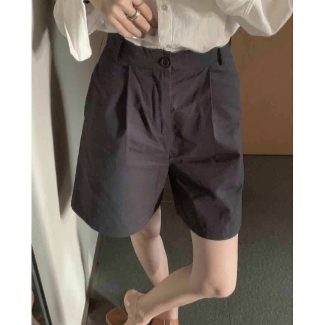 チノ ハーフパンツ ベージュ L レディース プチプラ シンプル チノ ハーフパンツ ベージュ L レディース プチプラ シンプル