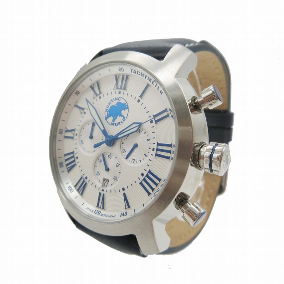 HUNTING WORLD(ハンティングワールド)のハンティングワールド ランドスケープ 腕時計 ウォッチ クォーツ クロノグラフ メンズの時計(腕時計(アナログ))の商品写真
