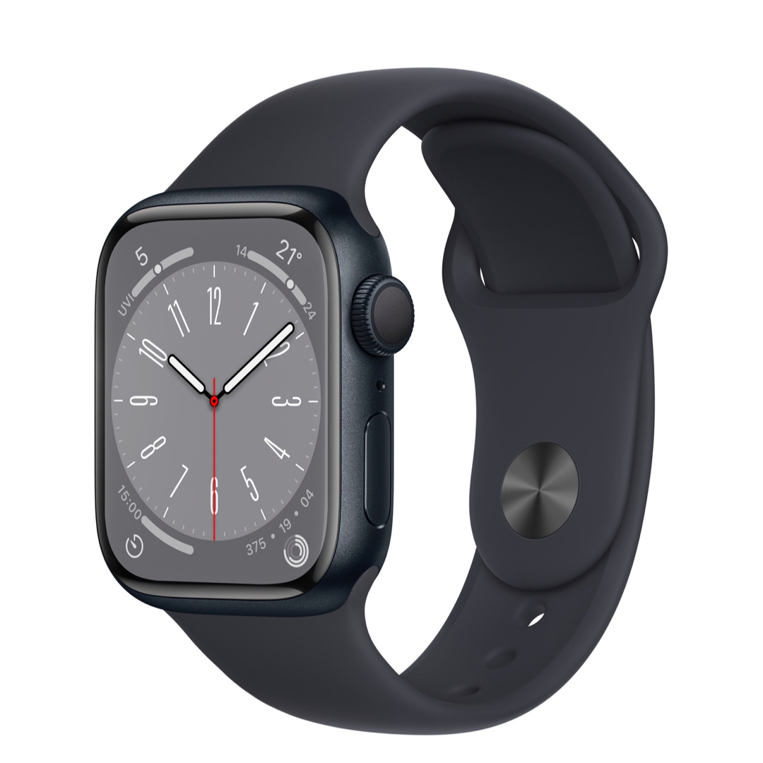 Apple Watch 8 series8 41mm ミッドナイトGPSモデル