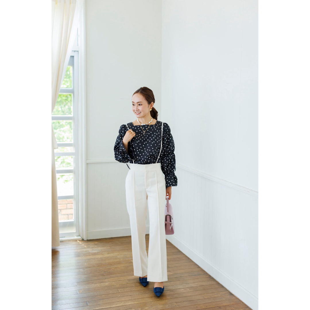 bluelea suspenders wide pants XS レディースのパンツ(その他)の商品写真