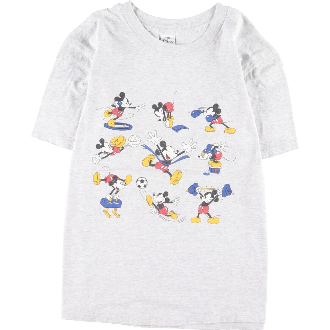 90年代 THE DISNEY STORE MICKEY MOUSE ミッキーマウス 両面プリント キャラクタープリントTシャツ USA製 メンズXL ヴィンテージ /eaa346637プリント生産国