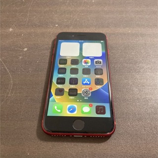 アップル(Apple)の【24時間以内発送】iPhone SE3 128GB RED SIMロックなし(スマートフォン本体)