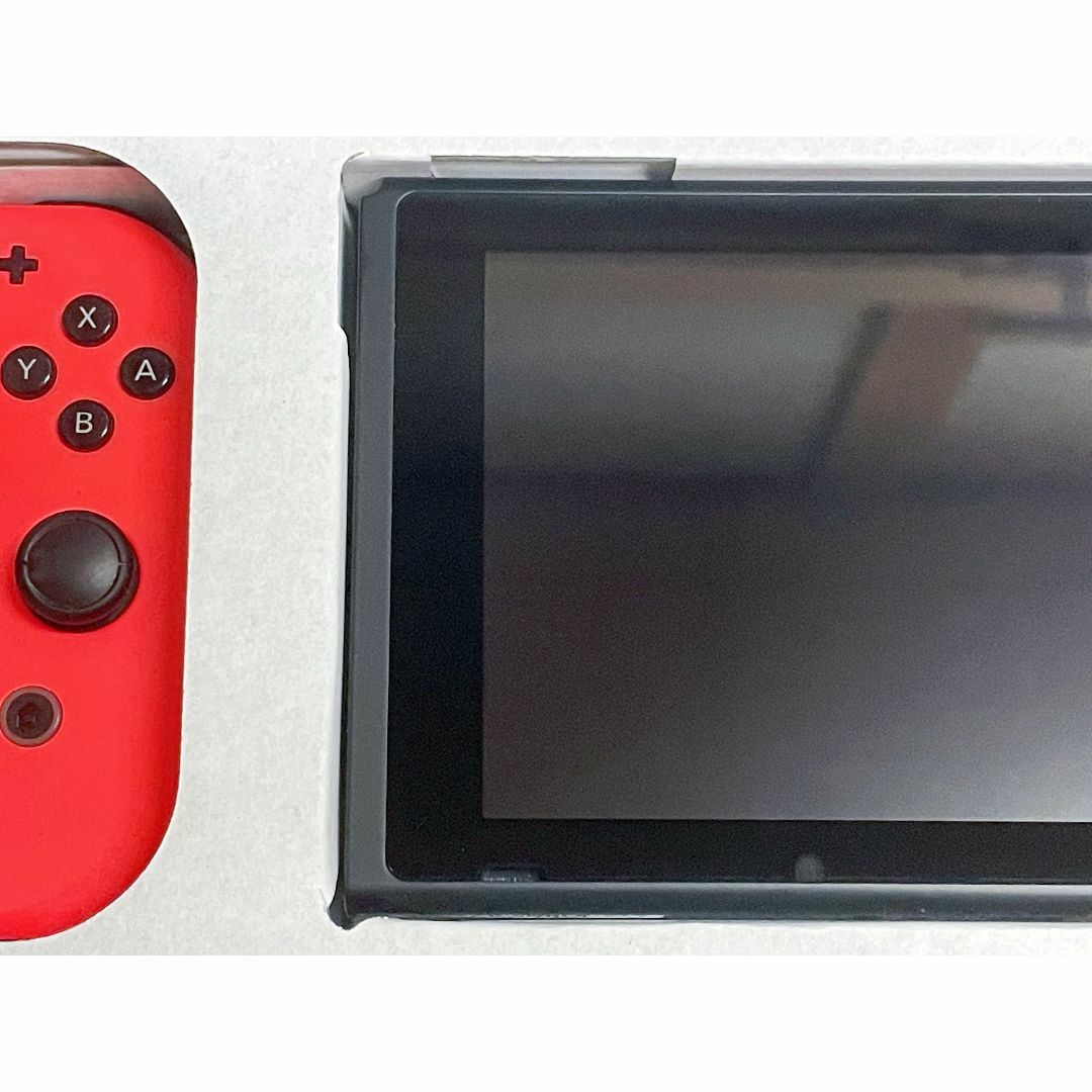 美品 NINTENDO 任天堂 スイッチ Switch ブルー レッド 動作〇