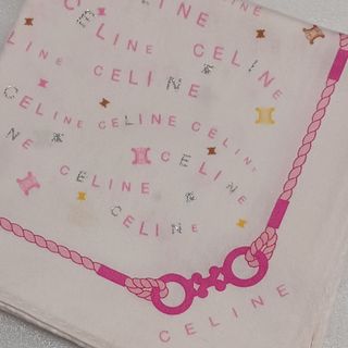 セリーヌ(celine)の値下げ📌【中古】セリーヌ☆大判ハンカチ🌟(ハンカチ)