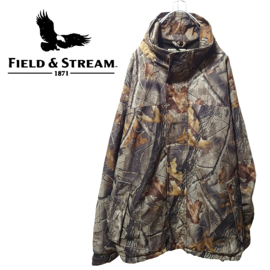人気色 【Field&Stream】リアルツリーカモハンティングジャケット A