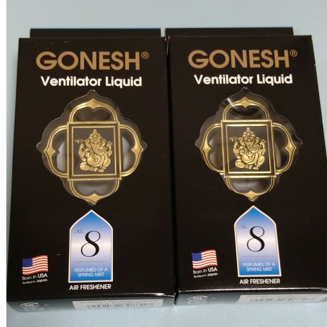 GONESH ガーネッシュカーエアコン送風口取付芳香剤　NO.8　　2個 自動車/バイクの自動車(車内アクセサリ)の商品写真