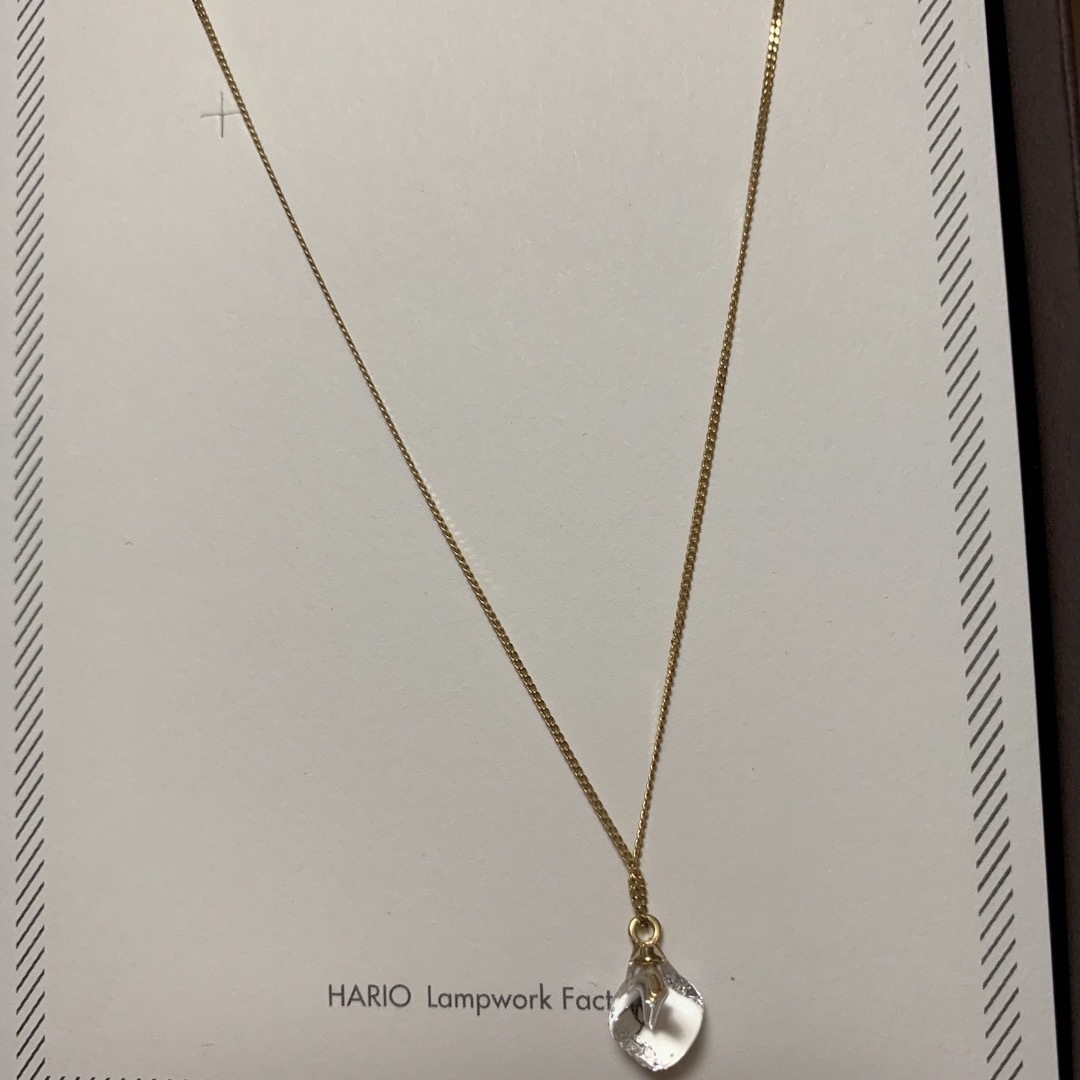 HARIO(ハリオ)のHARIO ネックレス　メルティキューブ レディースのアクセサリー(ネックレス)の商品写真