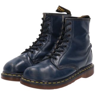 ドクターマーチン(Dr.Martens)の古着 ドクターマーチン Dr.Martens TheORIGINAL 8ホールブーツ 英国製 UK6 レディース24.5cm /saa010190(ブーツ)