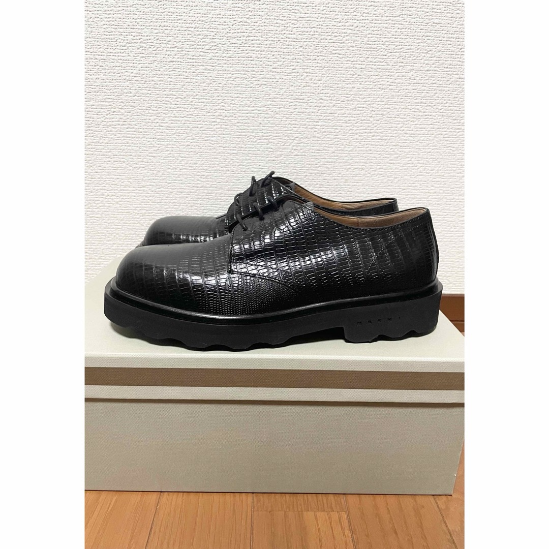 Marni - marni パターン ダービーシューズ 40の通販 by ケイ|マルニ