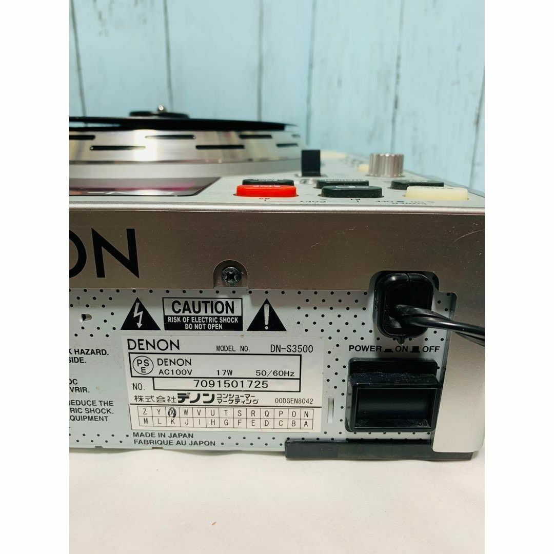DENON デノン　DN-S3500 DJ用ターンテーブル　CDプレーヤー 5