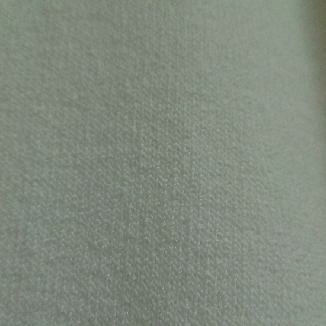 GLACIER(グラシア)のGLACIER  白 半袖トップス 袖口 裾口 リブ  とろみ系生地 レディースのトップス(カットソー(半袖/袖なし))の商品写真