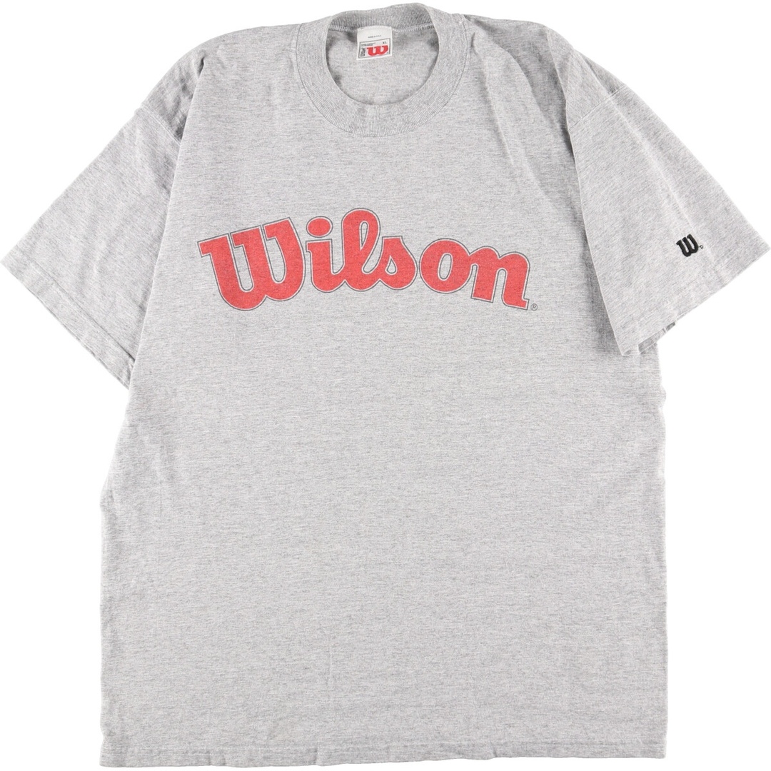 90年代 WILSON スポーツプリントTシャツ USA製 メンズXXL ヴィンテージ /eaa346660