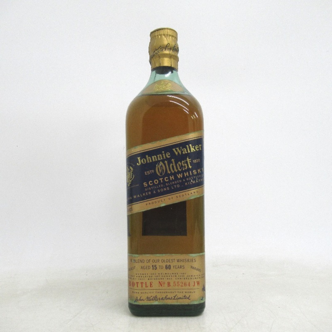 ウイスキー未開封★Johnny Walker【ジョニーウォーカー】 オールデスト ブルーラベル 15 to 60 years 750ml