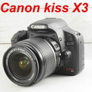 サイズ交換OK】 ❤️一眼デビューに❤️スマホ転送❤️Canon X3 kiss