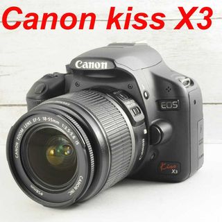 サイズ交換ＯＫ】 ❤️一眼デビューに❤️スマホ転送❤️Canon X3 kiss