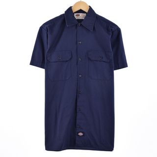 ディッキーズ(Dickies)の古着 ディッキーズ Dickies 半袖 ワークシャツ メンズM /eaa349101(シャツ)