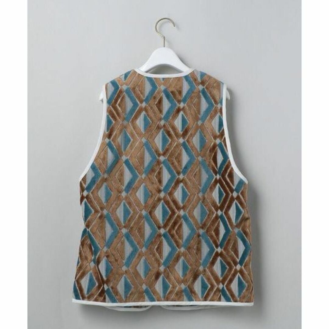 ＜6(ROKU)＞DIAMOND MOTIF CUT PILE VEST/ベスト