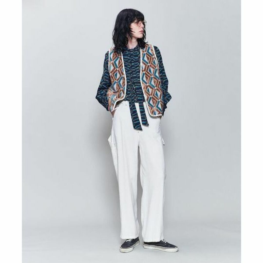 ＜6(ROKU)＞DIAMOND MOTIF CUT PILE VEST/ベスト