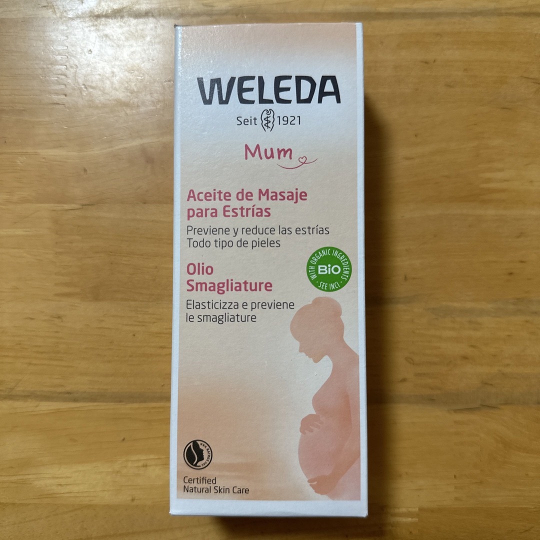 WELEDA(ヴェレダ)のWELEDA ストレッチマークオイル キッズ/ベビー/マタニティのマタニティ(妊娠線ケアクリーム)の商品写真