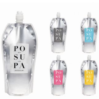 水素水専用容器 ボトル　POSPA 1000ml アルミパウチ SUISOSUM(ヨガ)