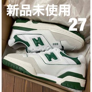 新品未使用 NEW BALANCE BB550 WT1 GREEN 緑 23cm