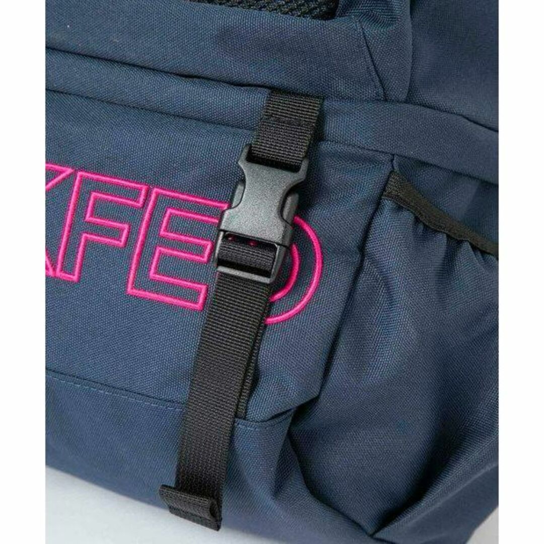 MILKFED.(ミルクフェド)のMILKFED. EMBROIDERY BIG BACKPACK BAR 黒色 レディースのバッグ(リュック/バックパック)の商品写真