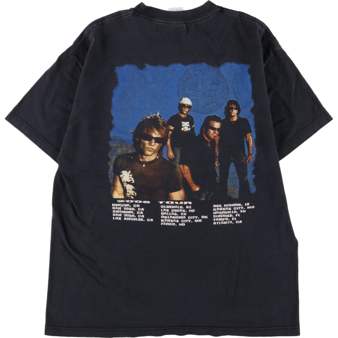 ALSTYLE APPAREL&ACTIVEWEAR BON JOVI ボンジョヴィ 両面プリント バンドTシャツ バンT メンズXL /eaa348458