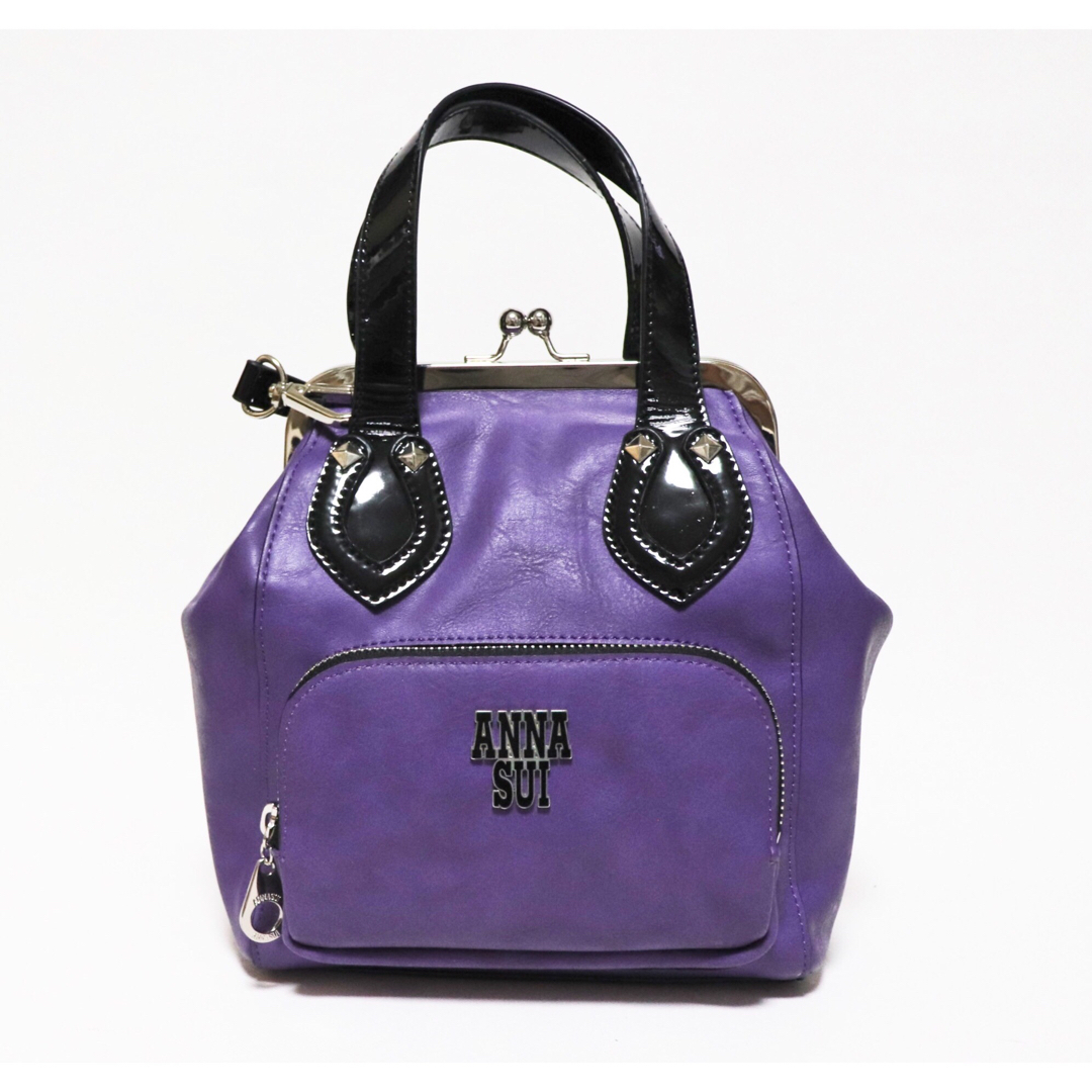 ANNA SUI - 《アナスイ》新品 メタリカ 2way がま口ショルダー ANNA SUI - 《アナスイ》新品 メタリカ 2way がま口ショルダー
