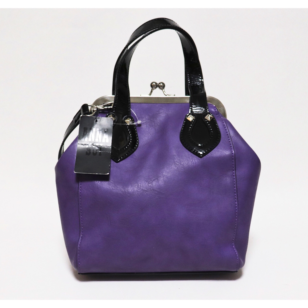 ANNA SUI - 《アナスイ》新品 メタリカ 2way がま口ショルダー ANNA SUI - 《アナスイ》新品 メタリカ 2way がま口ショルダー