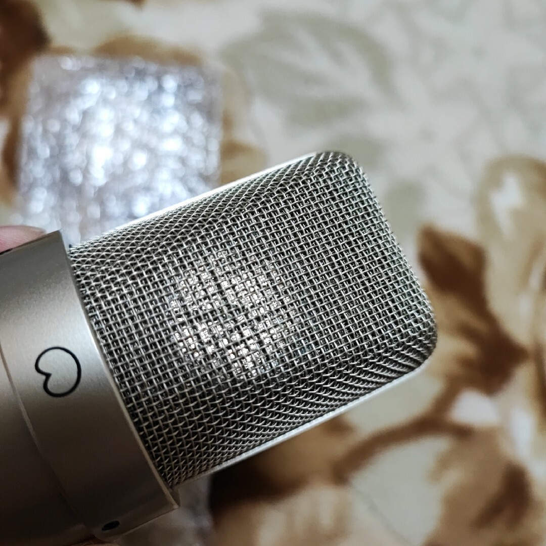 新品 自作 コンデンサーマイク Neumann U87 (ビンテージ) mod