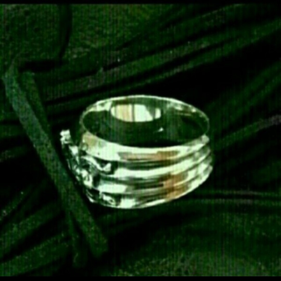 新品　約19号　ダガーリング　silver925 メンズのアクセサリー(リング(指輪))の商品写真