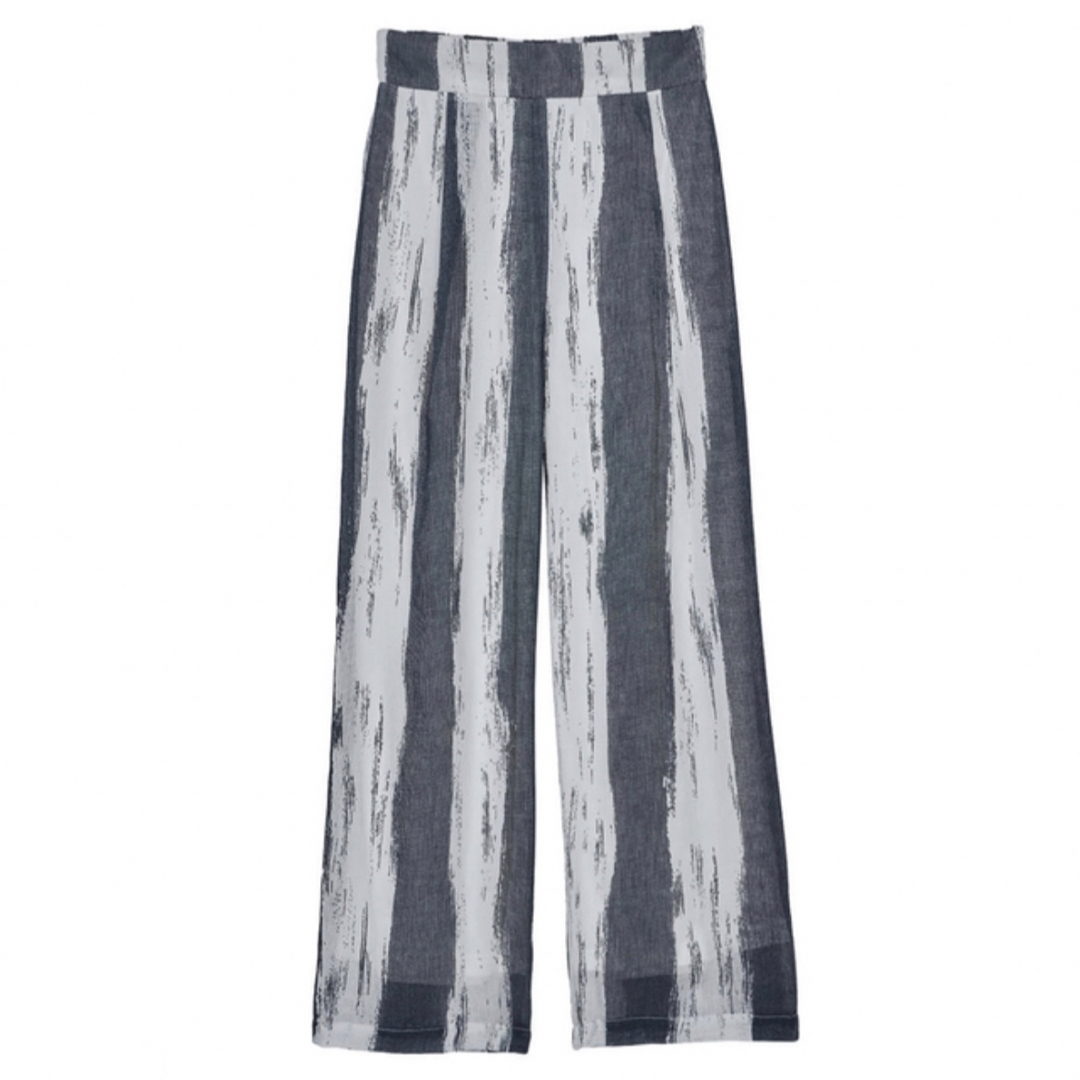 Ameri┊PAINT STRIPE RELAX PANTS