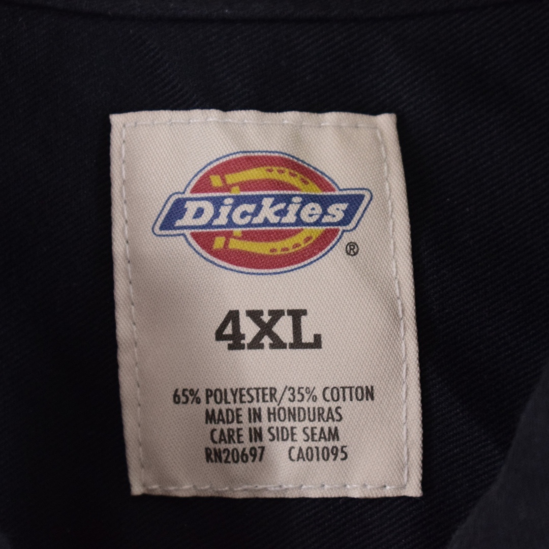 Dickies(ディッキーズ)の古着 ビッグサイズ ディッキーズ Dickies 半袖 ワークシャツ フリーサイズ /eaa348716 メンズのトップス(シャツ)の商品写真