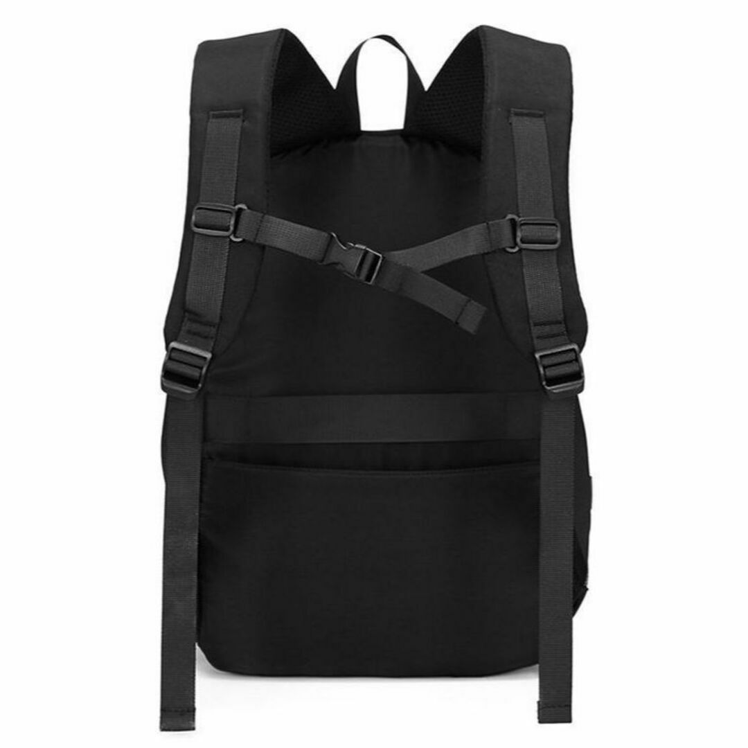 バックパック　リュック　鞄　ナイロン　ブラック　黒　メンズ　レディース　大容量