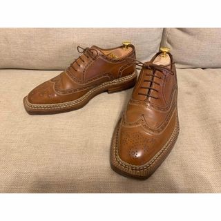 専用　Santoni サントーニ UK7 フルブローグ ウイングチップ