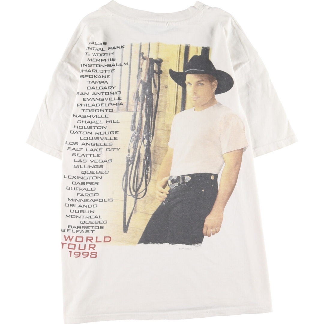 古着 ヘインズ Hanes GARTH BROOKS ガースブルックス バンドTシャツ バンT メンズXL /eaa348167