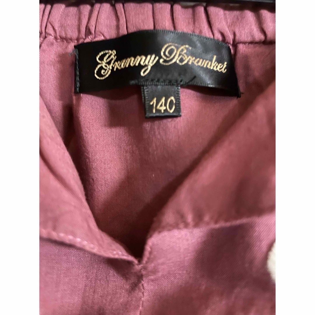 Granny Branket(グラニーブランケット)のノースリーブワンピース キッズ/ベビー/マタニティのキッズ服女の子用(90cm~)(ワンピース)の商品写真