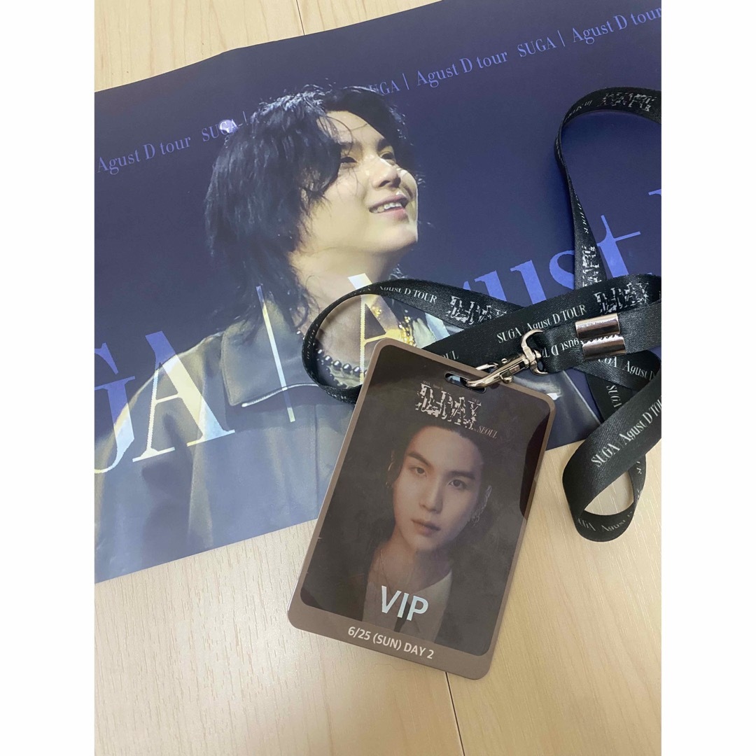 SUGA agustD ソウルコン VIP パス 限定 ストラップ 会場限定 | socert