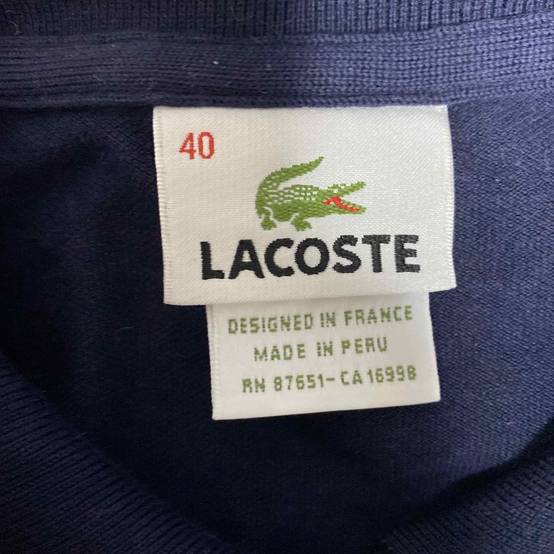 LACOSTE(ラコステ)のLACOSTE ポロシャツ　レディース レディースのトップス(ポロシャツ)の商品写真